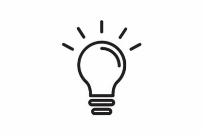 Gestaltungsberatung Icon - Glühbirne